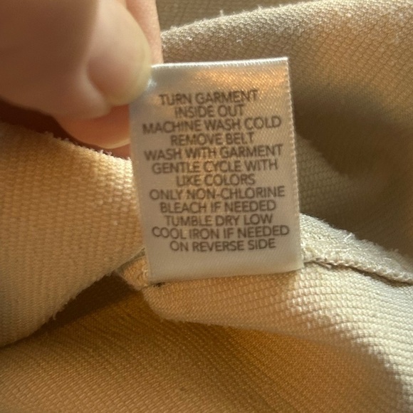 Christopher Banks cream colored, lightweight corduroy shirt jacket size LP - Picture 7 of 8